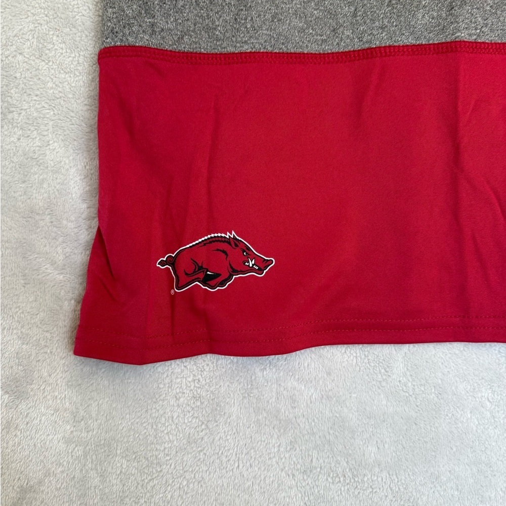 Arkansas Razorbacks Red and Gray Athletic Tank - Picture 4 of 4